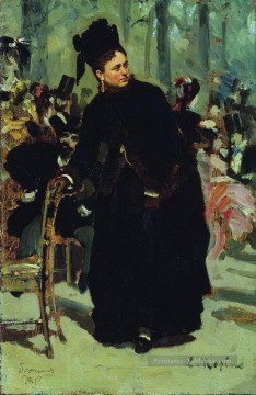 étude de femme 1875 Ilya Repin Peinture à l'huile